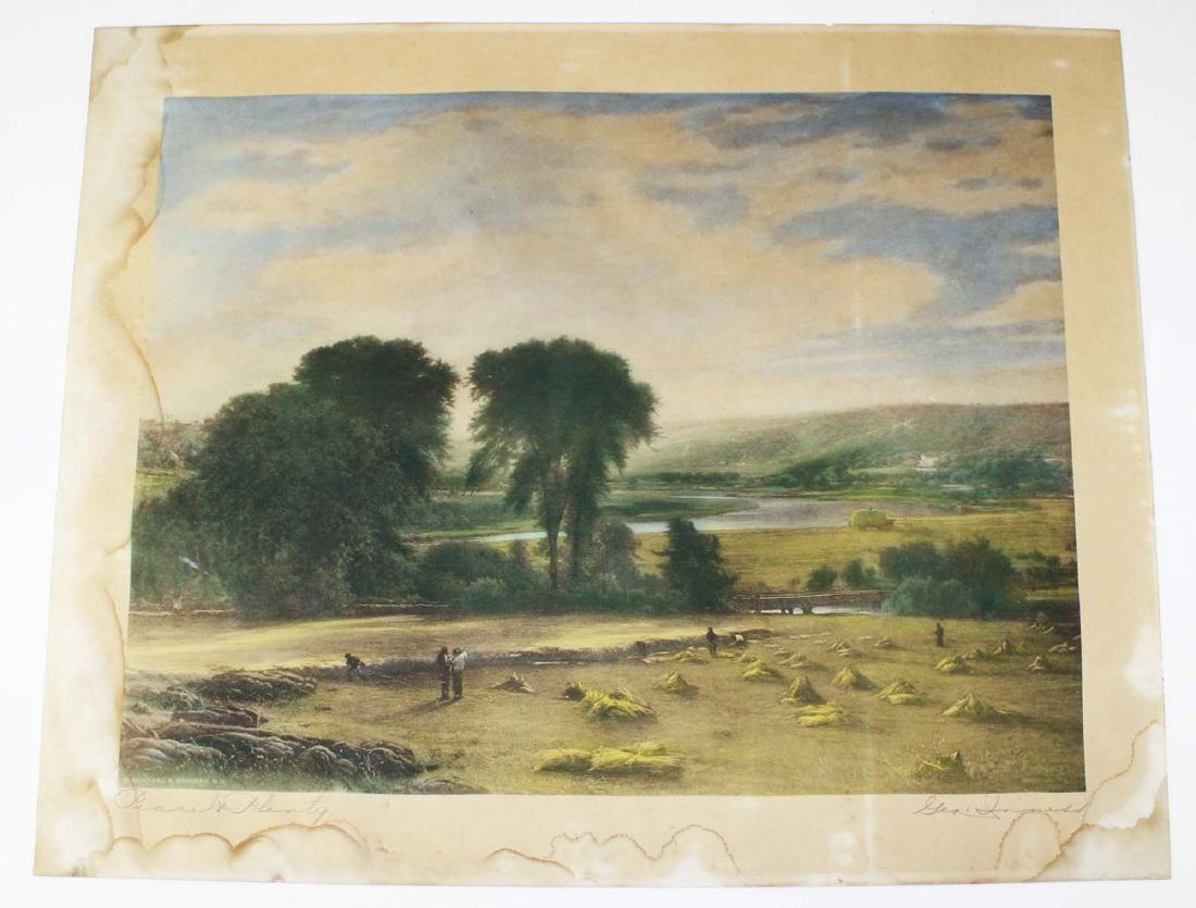 1100x835 George Inness (Am 1824 1894) Peace And Plenty - Peace And Plenty Painting