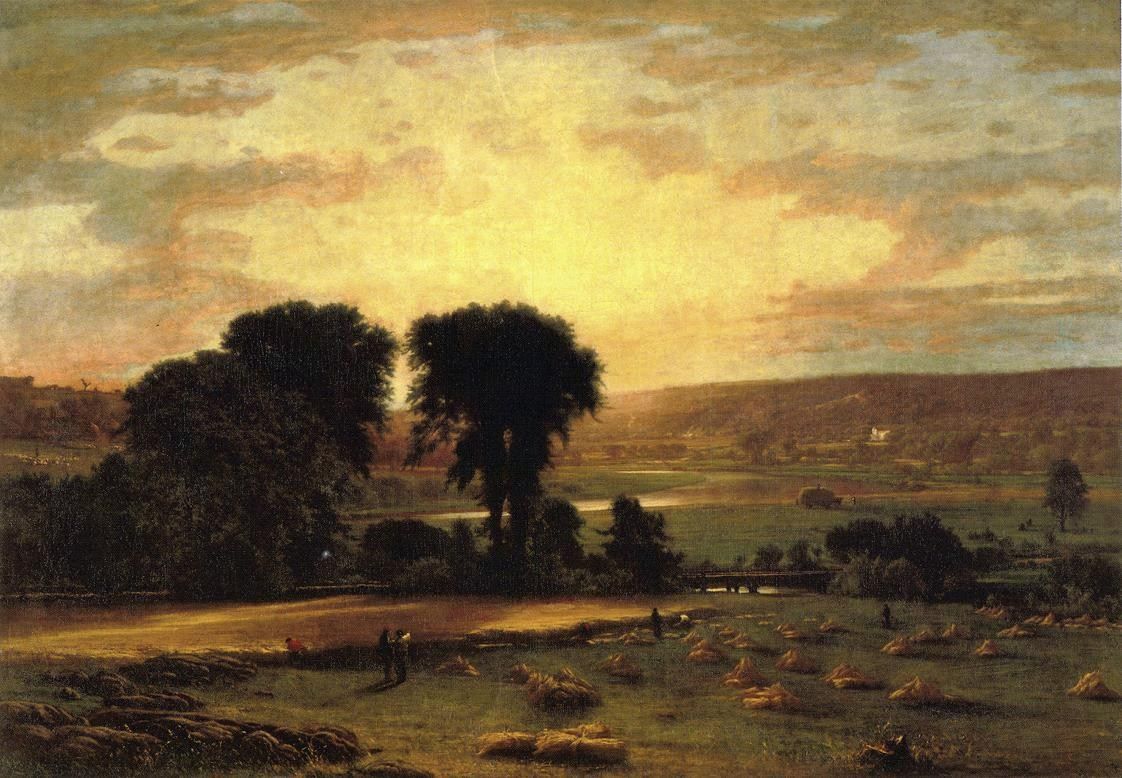 1122x778 George Inness Peace And Plenty Painting 50% Off - Peace And Plenty Painting