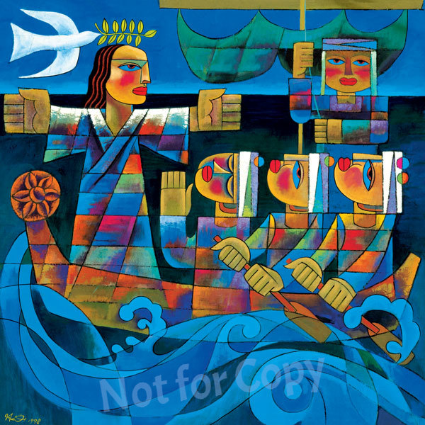 Peace Be Still Painting