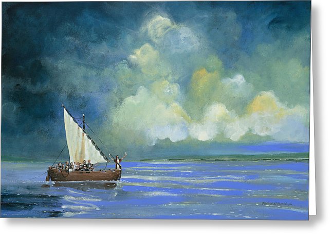 646x470 Peace Be Still Painting By Robert North Jr - Peace Be Still Painting