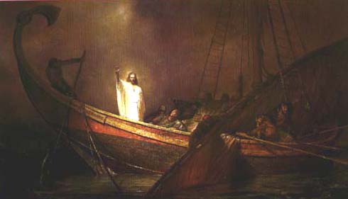 490x281 The Book Of Mormon, It's The Bom The Tree Of Love (1 Nephi 11) - Peace Be Still Painting