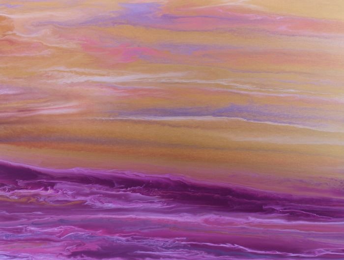 700x529 Contemporary Seascape Art Painting Peace Be Still By Colorado - Peace Be Still Painting