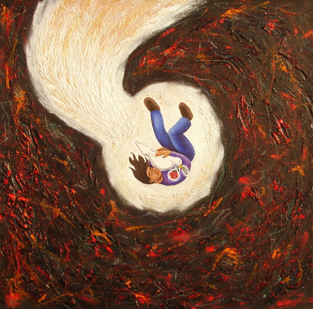 1024x1011 Peace Of God Art Imagepeace, Love,presence Of God - Peace In The Midst Of The Storm Painting