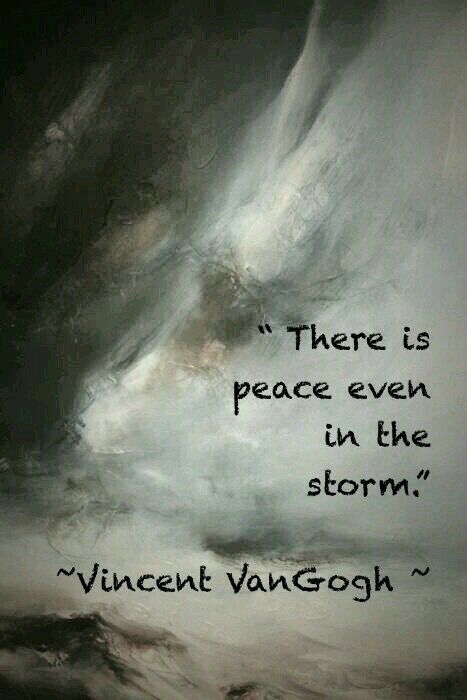 Peace In The Storm Painting