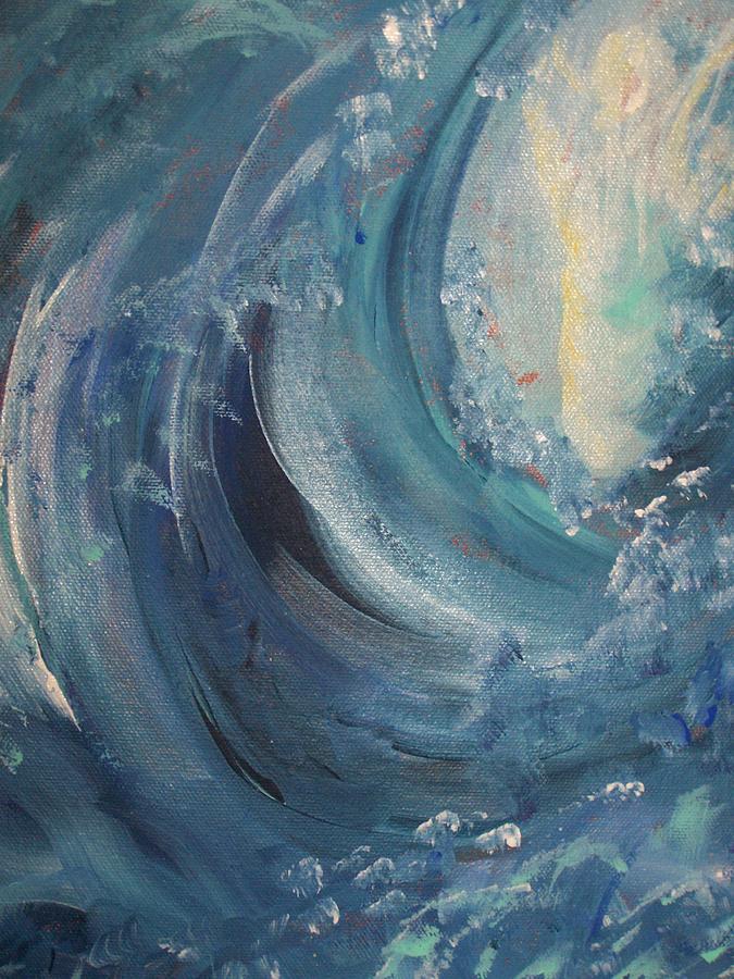 675x900 Peace Within The Storm Painting By Wendy Smith - Peace In The Storm Painting