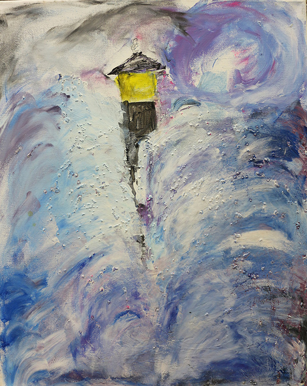 600x754 Peace In The Storm Courage Cards Art - Peace In The Storm Painting