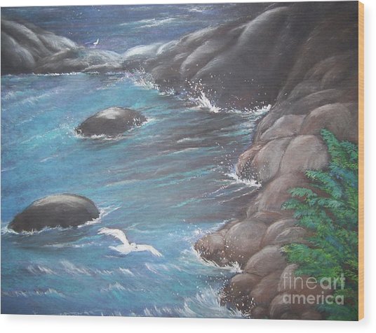 536x476 Peace In The Storm' Painting By Tammylee Tucker - Peace In The Storm Painting