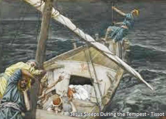 691x493 Bulletin Article The Peace Of The Lord A Blessing Of Faith - Peace In The Storm Painting