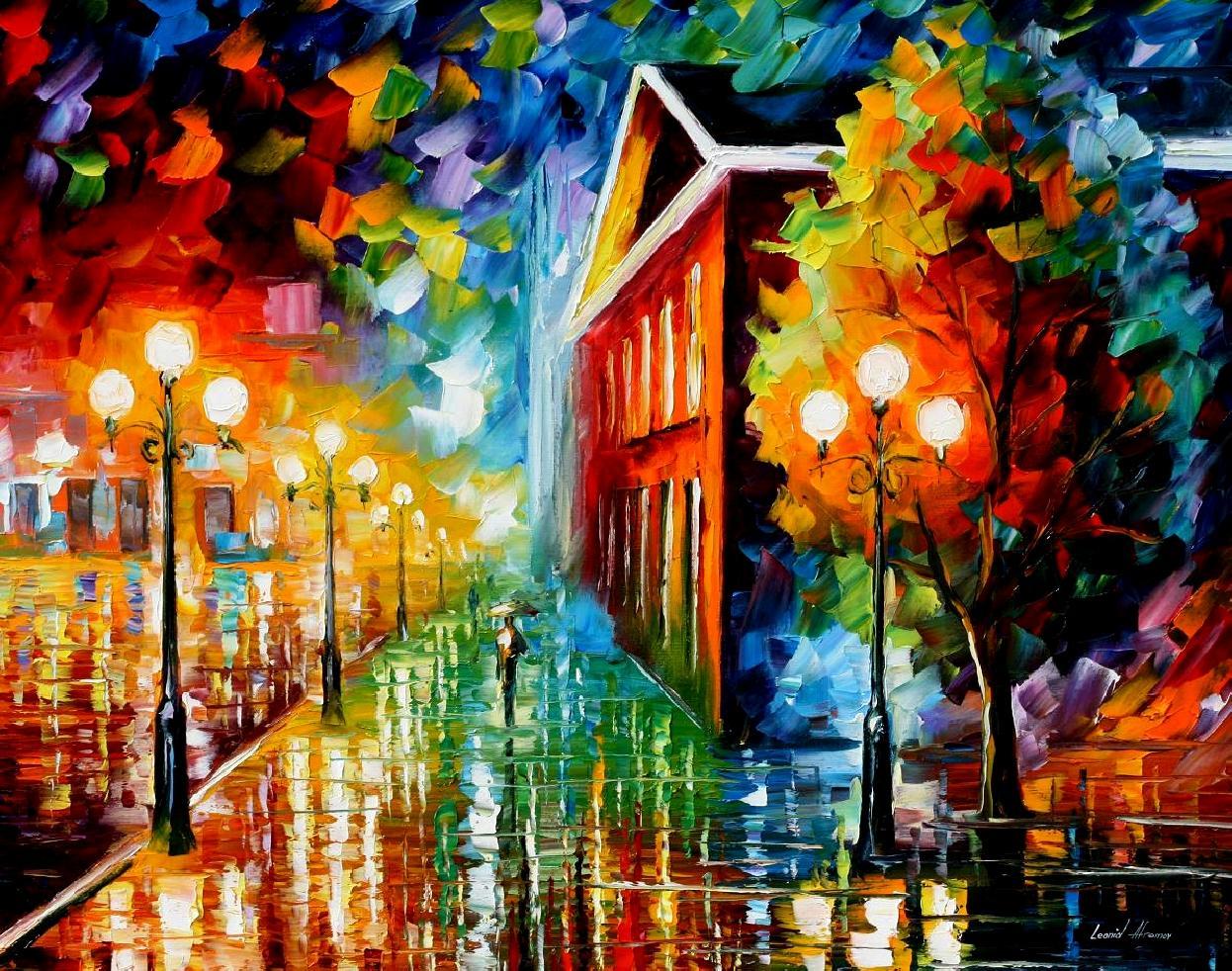 1246x982 Leonid Afremov, Oil On Canvas, Palette Knife, Buy Original - Peace Painting