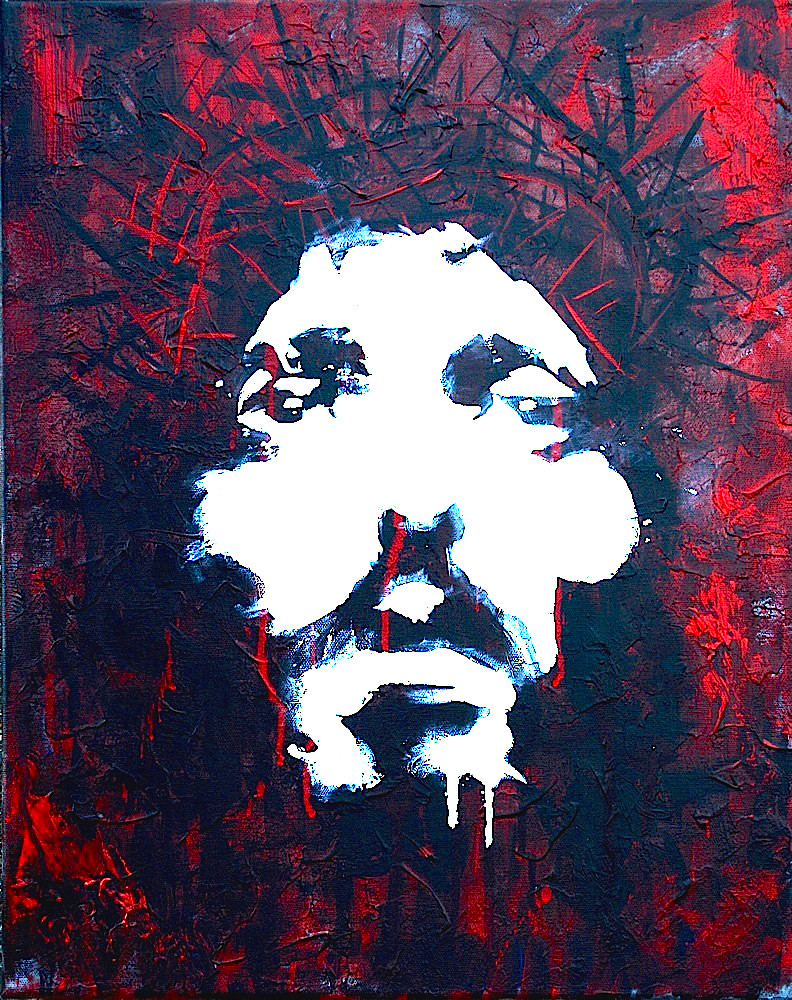 792x1000 Prince Of Peace Crown Of Thorns Jesus Painting - Peace Painting