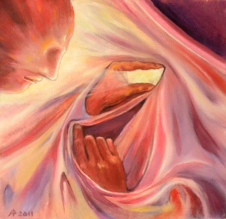 770x746 Saatchi Art Inner Peace Painting By Andrew Raputo - Peace Painting