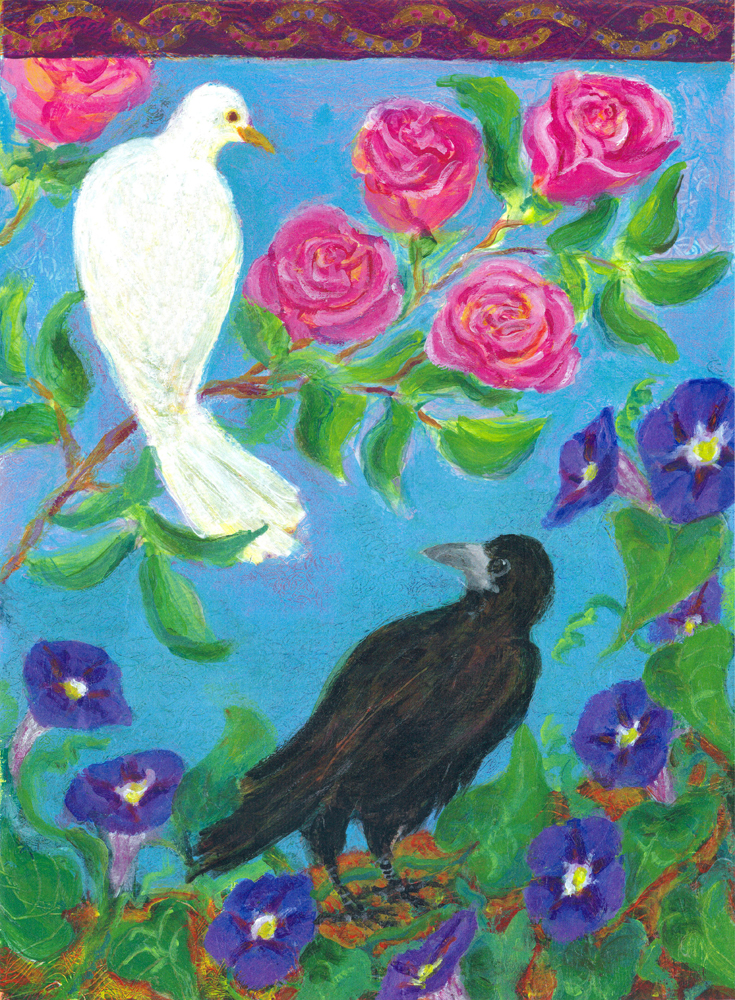 Peace Painting Bird Storm at Explore collection of