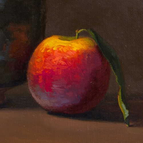 500x500 Oil Paintings By Abbey Ryan - Peach Painting