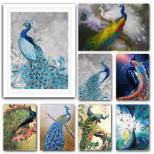 225x225 Peacock Art Ebay - Peacock Mural Painting