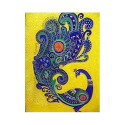 250x250 Peacock Mural Painting - Peacock Mural Painting