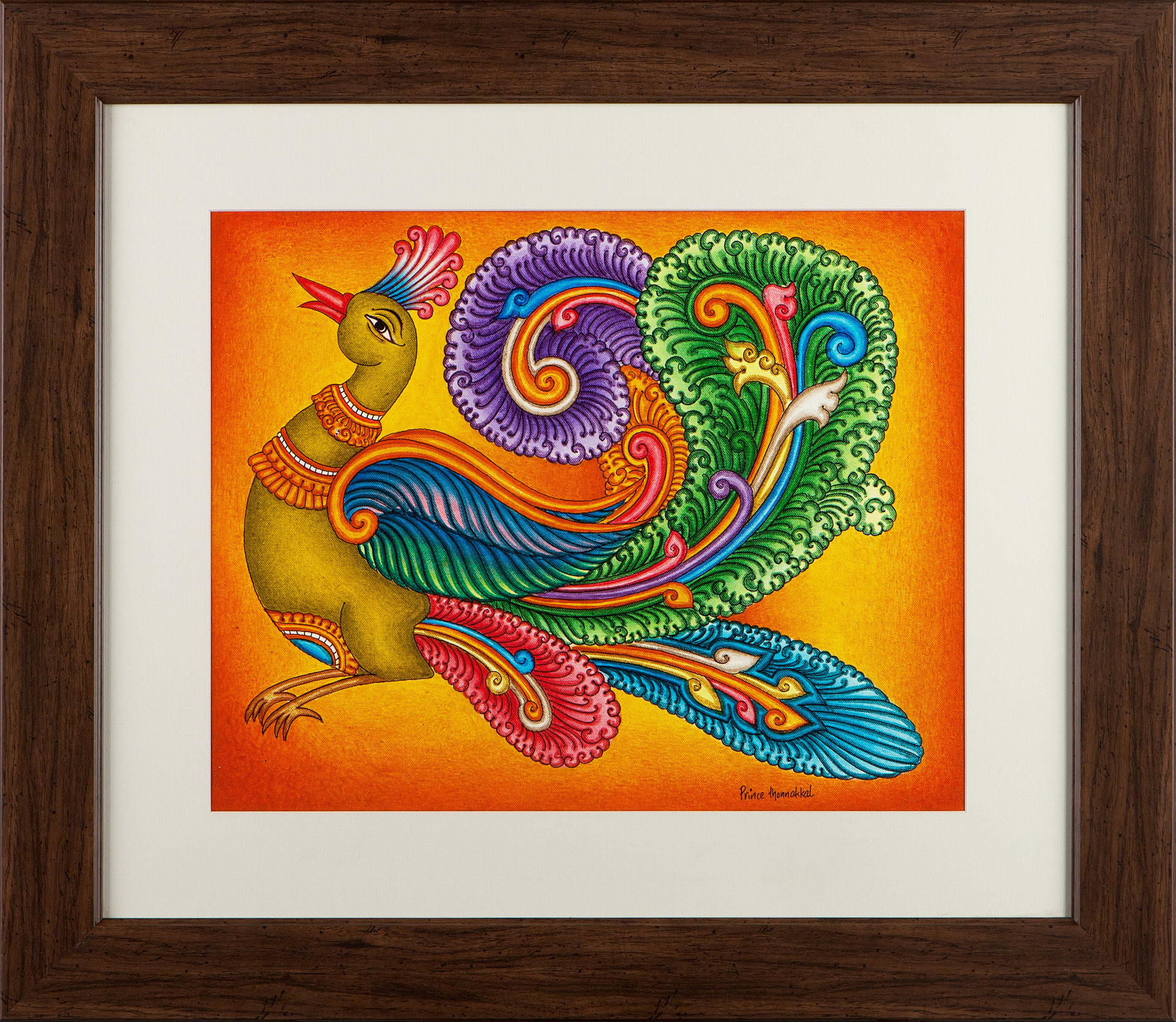 Peacock Mural Painting at Explore collection of