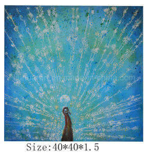 288x300 China Wholesale Handpainted Peacock Oil Painting On Canvas (Lh - Peacock Oil Painting On Canvas