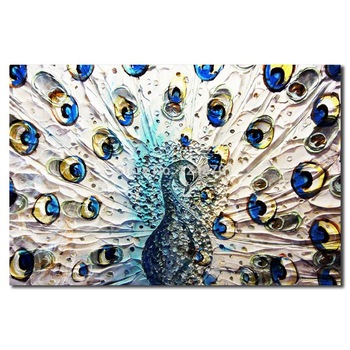 350x350 Cheap Peacock Oil, Find Peacock Oil Deals On Line - Peacock Oil Painting On Canvas