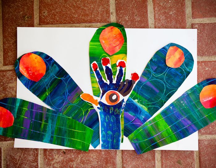 700x544 Craft Thursday!!!! Peacock Painting, Peacocks - Peacock Painting For Kids