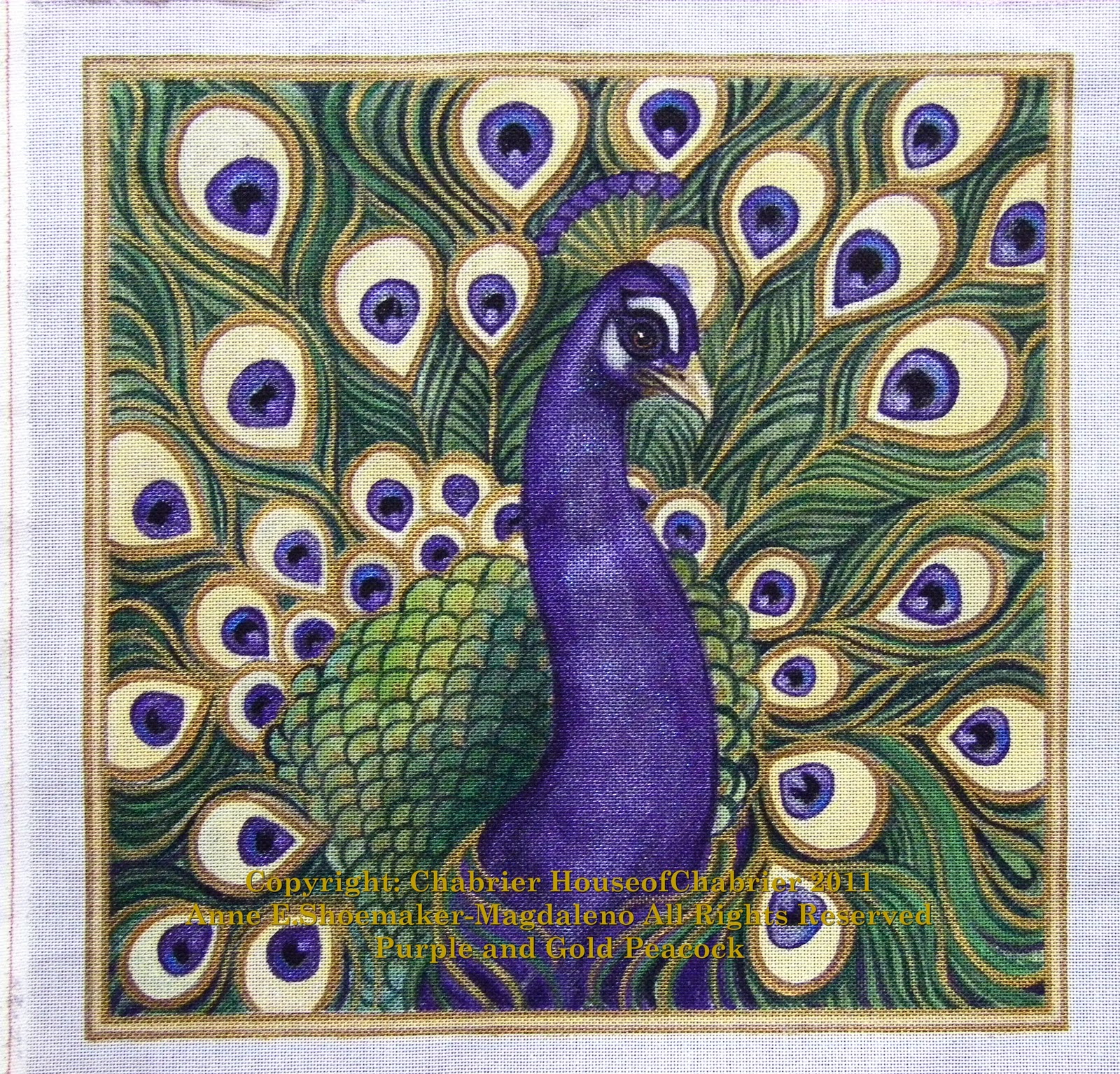 1600x1535 Annie's Current Paintings Handpainted Needlepoint Canvas Pea...