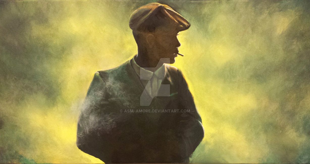 1228x650 Peakyblinders By Asia Amore - Peaky Blinders Painting
