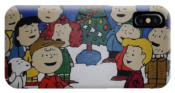 600x320 Charlie Brown Christmas Iphone Cases Fine Art America - Peanuts Christmas Painting