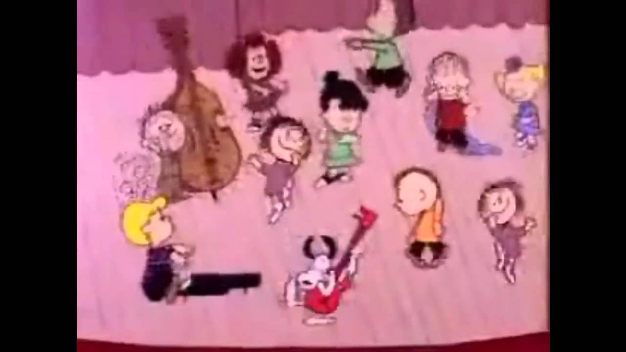 1280x720 Charlie Brown Dancing To Magic (B.o.b) - Peanuts Christmas Painting