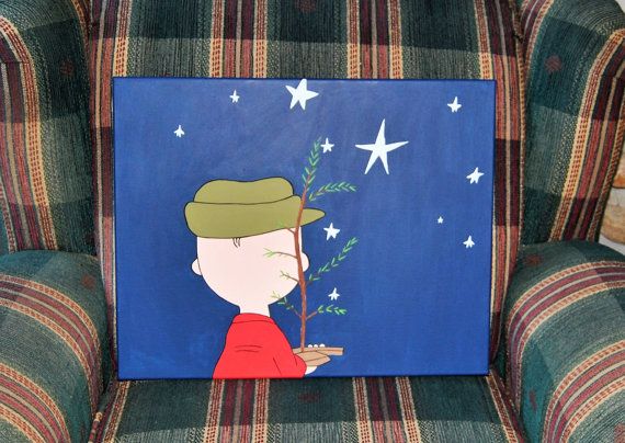 570x404 The 7 Best Peanuts Charlie Brown Images On Christmas - Peanuts Christmas Painting