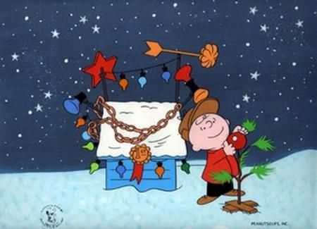 450x325 The Perfect Little Tree - Peanuts Christmas Painting