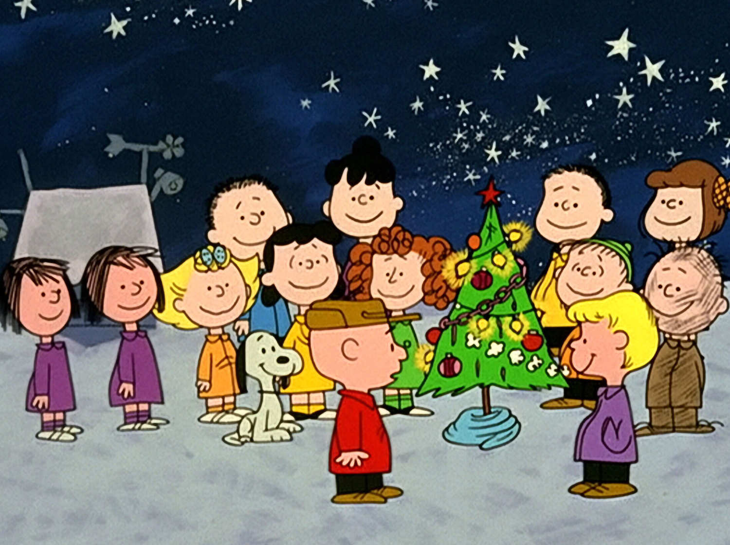 1500x1120 All 45 Peanuts Specials, Ranked - Peanuts Christmas Painting