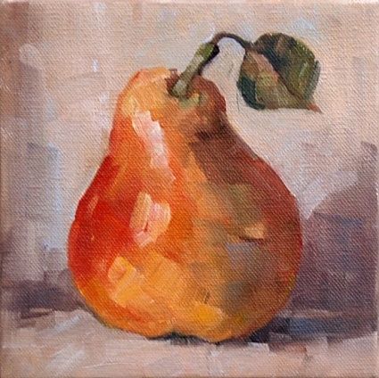 425x424 Original Art Paintings Gallery For 2018 03 01 - Pear Oil Painting