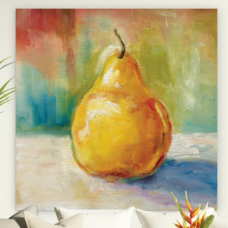 800x800 Three Posts - Pear Painting