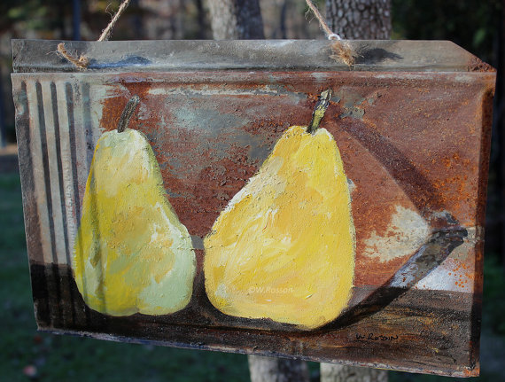 570x431 Winjimir - Pear Painting