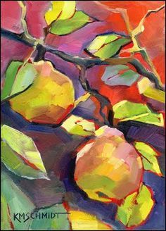 236x328 Pear Tree Painting Love The Colors Kitchen Pear - Pear Tree Painting
