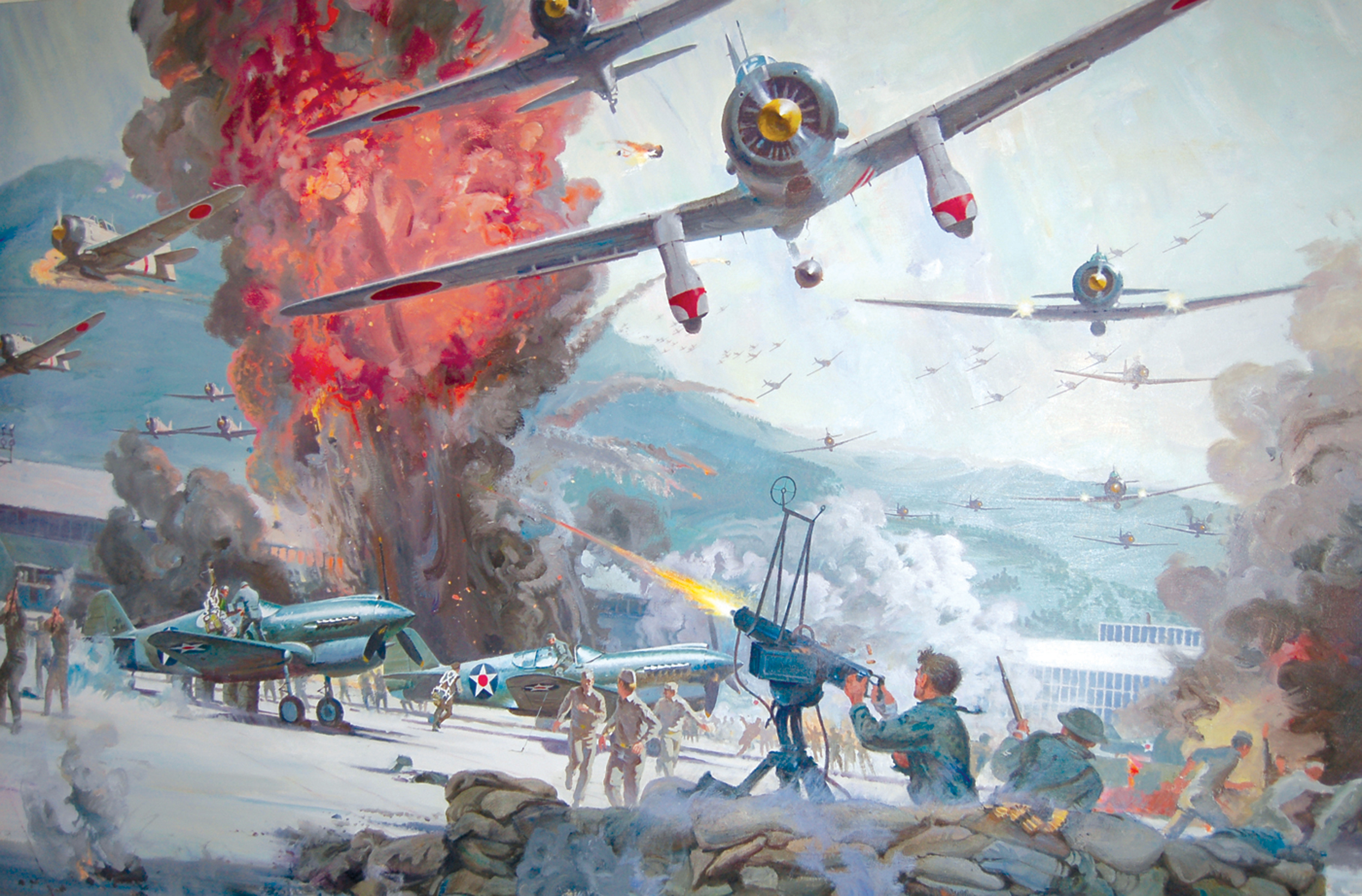 2500x1646 Movies About Pearl Harbor - Pearl Harbor Painting