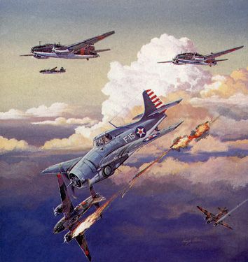354x375 Paintings - Pearl Harbor Painting