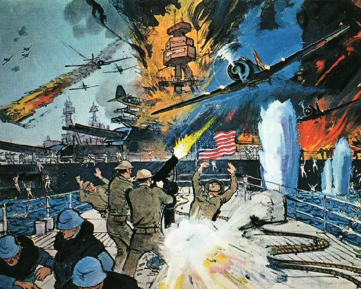 736x589 70 Best World War Images On Germany, Military History - Pearl Harbor Painting