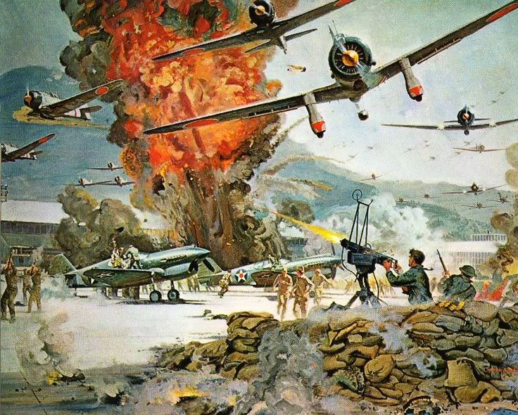 736x590 Pearl Harbour - Pearl Harbor Painting