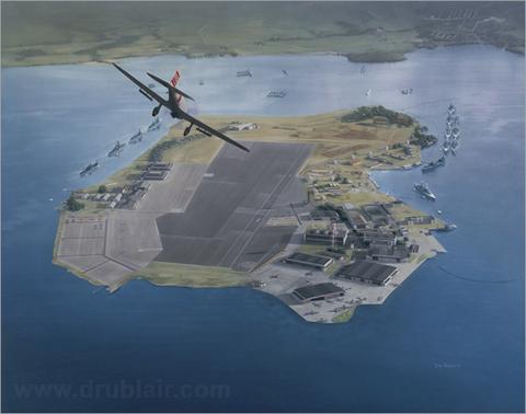 480x378 Art Of Technology Catalog Pearl Harbor 0755 While - Pearl Harbor Painting