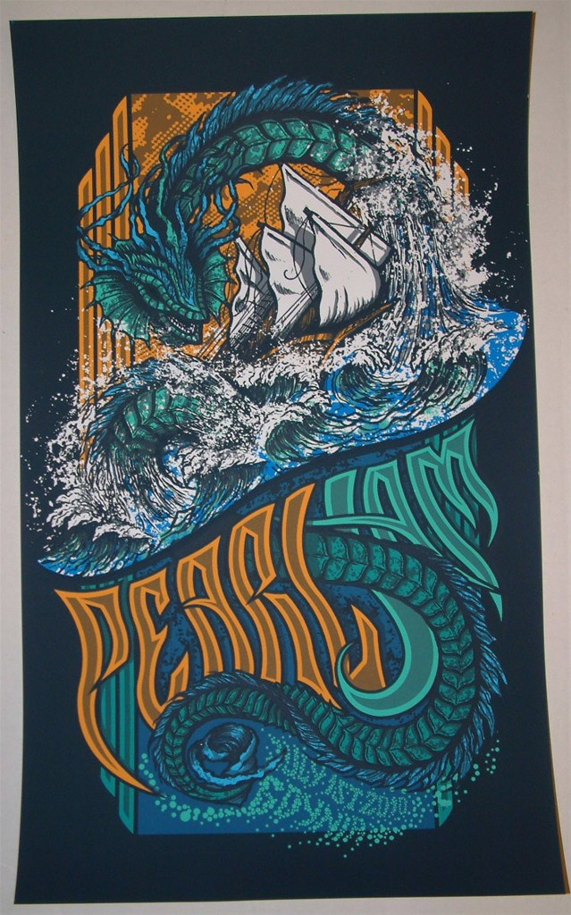 639x1024 Pearl Jam - Pearl Jam Painting