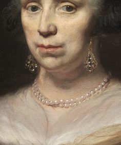 236x283 Jan Steen - Pearl Necklace Painting