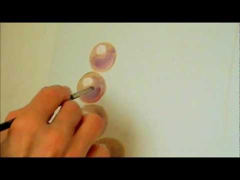 480x360 Painting Pearls(Part1).wmv - Pearl Painting