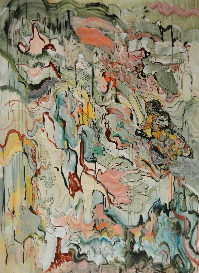 770x1053 Saatchi Art The Pearl Painting. Painting By Diana Roig - Pearl Painting