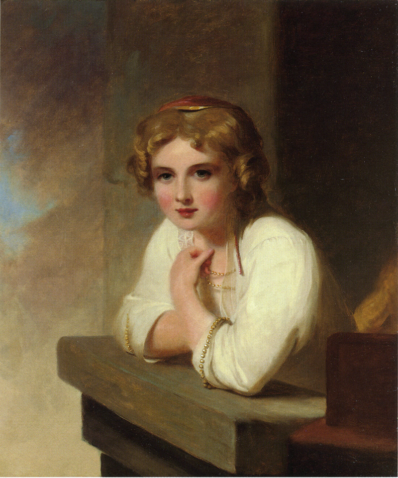 792x951 Peasant Girl Painting Thomas Sully Oil Paintings - Peasant Girl Painting