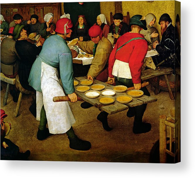 665x605 Peasant Wedding Acrylic Print By Pieter The Elder Bruegel - Peasant Wedding Painting