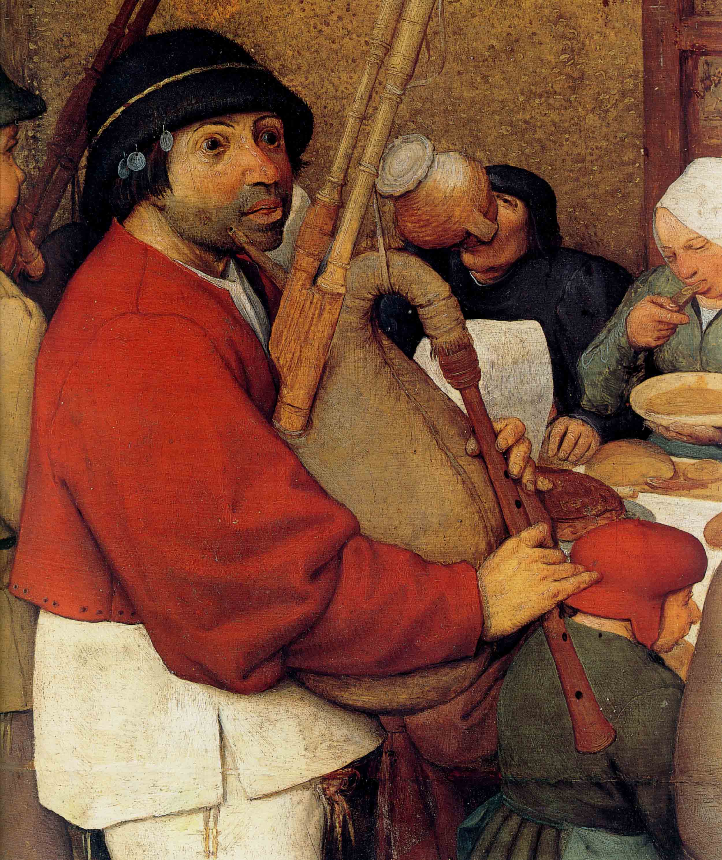 2500x2978 1568 Pieter Bruegel The Elder - Peasant Wedding Painting