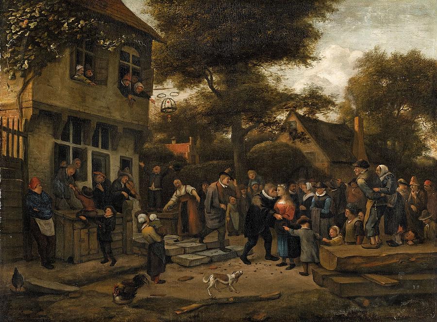 900x663 The Peasant Wedding Painting By Motionage Designs - Peasant Wedding Painting