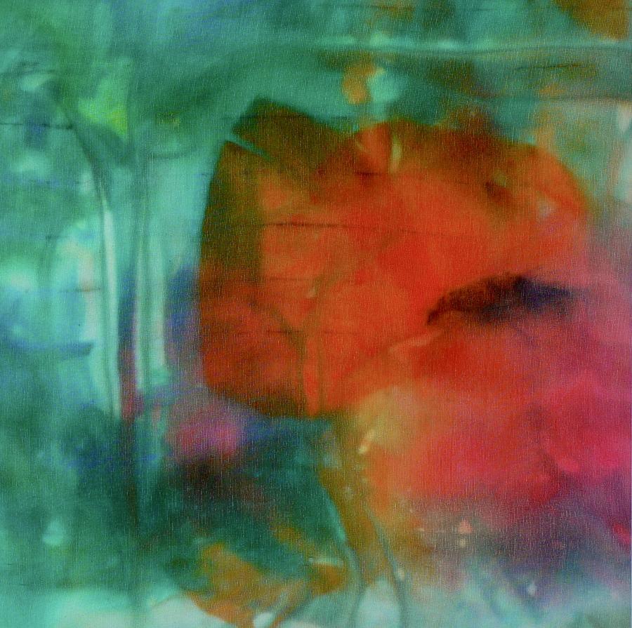 900x895 Poppy 1 Painting By Barbara Pease - Pease Painting