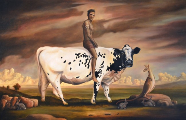 650x420 Christopher Pease, Noble Savage One, 2014 Oil On Canvas 65.0 X - Pease Painting