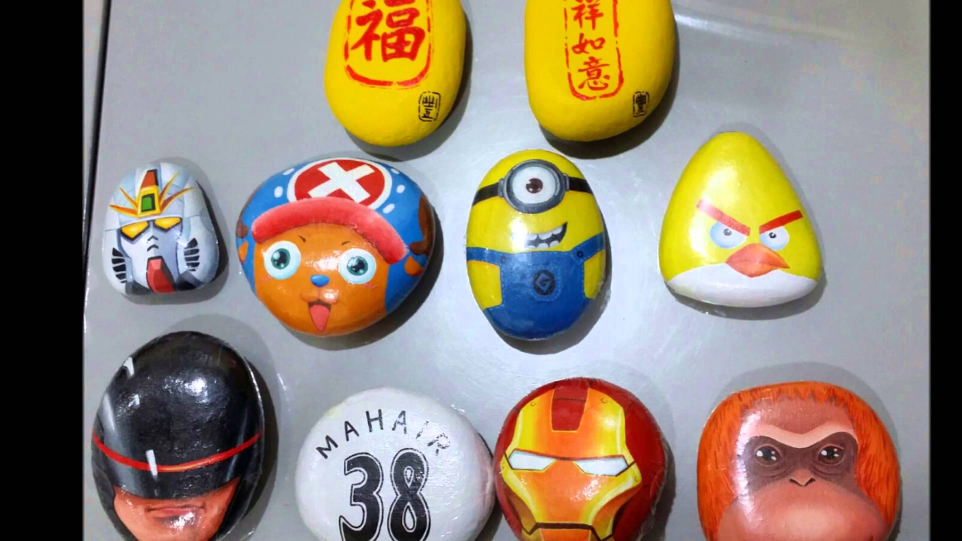 1920x1080 Stone Painting - Pebble Art Painting